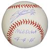 Image 1 : Byung Ho Park Signed Rawlings Official MLB Baseball W/MLB Debut 4-4-16