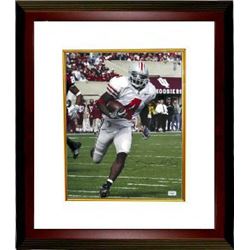 Santonio Holmes Signed Ohio State Buckeyes 16X20 Photo Custom Framed- Holmes Hologram