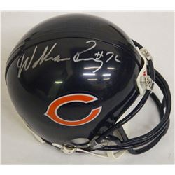 William Perry Signed Bears Riddell Replica Mini Helmet