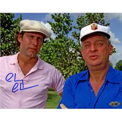 Chevy Chase Signed Caddyshack 8X10 Photo W/ Rodney Dangerfield- Steiner Hologram (Entertainment)