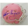 Image 1 : William Perry Signed Chicago Bears Pink Riddell Mini Helmet