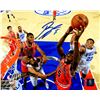 Image 1 : Bobby Portis Signed Chicago Bulls Action Vs 76Ers 8X10 Photo