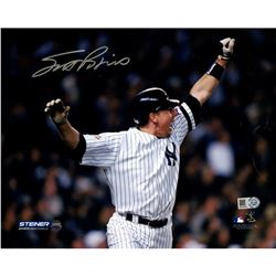 Scott Brosius Signed 2001 World Series Home Run 8X10 Photo (MLB Auth)