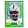 Image 1 : Andre Rison Signed Indianapolis Colts 1989 Score Rookie Card #272