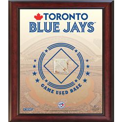 Toronto Blue Jays Game Used Base 11X14 Stadium Collage