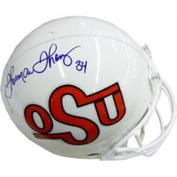 Thurman Thomas Signed Oklahoma State Cowboys Full Size Authentic Helmet