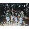 Image 1 : New York Jets Sack Exchange Signed 16X20 Photo W/ 4 Signatures- Steiner Hologram