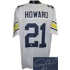 Image 1 : Desmond Howard Signed Michigan Wolverines TB White Custom Jersey- JSA Hologram