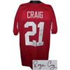 Image 1 : Roger Craig Signed Nebraska Cornhuskers TB Red Custom Jersey- Craig Hologram