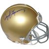 Image 1 : Daryle Lamonica Signed Notre Dame Fighting Irish Mini Helmet