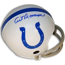 Art Donovan Signed Baltimore Colts TB 2Bar Mini Helmet