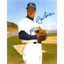 Jim Bouton Signed Seattle Pilots 8X10 Photo