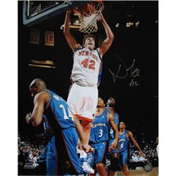 David Lee Dunk Vs Wizards 16X20 Photo