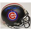 Image 1 : Ryne Sandberg Signed Chicago Cubs Custom Black Matte Authentic Football Helmet W/HOF'05
