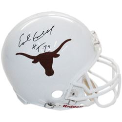 Earl Campbell Signed Texas Longhorns Full Size Replica Helmet HT 77 (Heisman)- Steiner Hologram