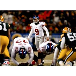 Lawrence Tynes Lining Up For Kick Vs Green Bay 8X10 Photo