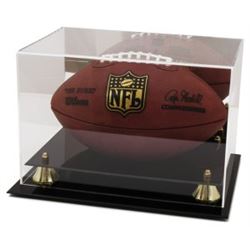 Football Deluxe Display Case Mirror Back Classic