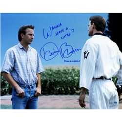 Dwier Brown Signed Cornfield 11X14 Photo W/ "Wanna Have A Catch? John Kinsella" Insc. (Signed In Blu