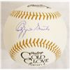 Image 1 : Ozzie Smith Signed Rawlings Gold Glove Logo MLB Baseball