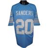 Image 1 : Barry Sanders Detroit Lions Unsigned Blue TB Prostyle Jersey XXL