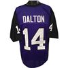 Image 1 : Andy Dalton TCU Horned Frogs Unsigned Purple Custom Jersey XL