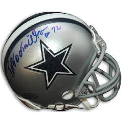 Ed Jones Signed Dallas Cowboys Mini Helmet "Too Tall"