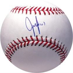 Jeff Francoeur Signed MLB Baseball #7- Steiner Hologram (Braves/Mets/Phillies)