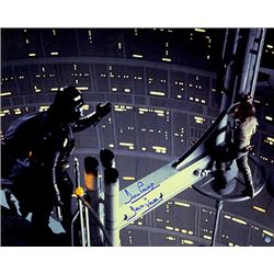 Dave Prowse Signed Star Wars Darth Vader 16X20 Photo ("I Am Your Father")- Steiner Hologram