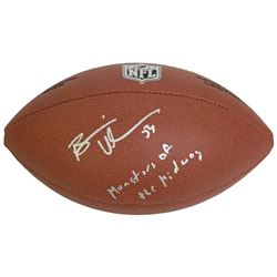 Brian Urlacher Signed Wilson NFL Full-Size Football W/Monsters Of The Midway