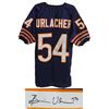 Image 1 : Brian Urlacher Signed Navy Custom Jersey