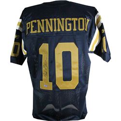 Chad Pennington NY Titans Throwback Authentic Jersey (Signed On Back)