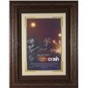 Image 1 : Crash Signed 22X30 Masterprint Poster Custom Leather Framed 7 Cast Sigs (Movie/Entertainment/Photo)