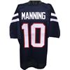 Image 1 : Eli Manning Ole Miss Rebels Unsigned Navy Prostyle Jersey XL