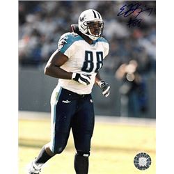 Erron Kinney Signed Tennessee Titans 8X10 Photo #88 (White Jersey-Run)