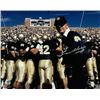 Image 1 : Lou Holtz Signed Notre Dame Fighting Irish 16X20 Photo (Horizontal-Scoreboard)- Steiner Hologram