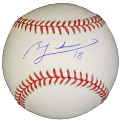 Ben Zobrist Signed Rawlings Official MLB Baseball