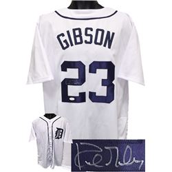 Kirk Gibson Signed Detroit Tigers White Prostyle Jersey XL- JSA Hologram