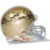 Image 1 : Raghib 'Rocket' Ismail Signed Notre Dame Authentic Helmet