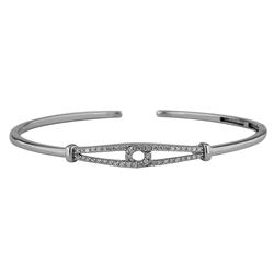 SS DIAMOND BANGLE (#4326D)