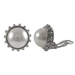 Silver Pearl Earing