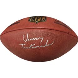 Vinny Testaverde Signed Official NFL New Duke Football (Buccaneers/Jets/Ravens)