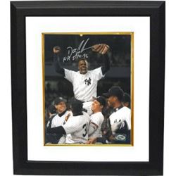 Dwight Gooden Signed New York Yankees 8X10 Photo Custom Framed NH 5-14-96 (No Hitter)