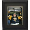 Image 1 : Mario Lemieux Signed Pittsburgh Penguins 16X20 Photo Custom Framed (1992 Stanley Cup)