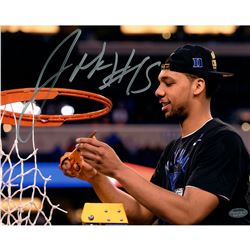 Jalhil Okafor Signed Duke Cutting Down The Net 8X10 Photo (Schwartzsports Auth)