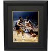 Image 1 : Earl Monroe Signed Baltimore Bullets 8X10 Photo Custom Framed (Dribbling Vs Walt Clyde Frazier)- Ste