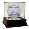 Image 1 : Cal Ripken Jr. Signed OMLB Baseball W/ "HOF, ROY, MVP, Ironman, 2,632 CG" Insc. (JSA COA)
