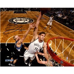 Brook Lopez Signed 'Dunk' 8X10 Photo