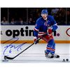 Image 1 : Dylan Mcilrath Signed Skating In Blue Jersey 8X10 Photo