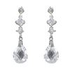 Image 1 : Sterling Silver-Crystal Earring
