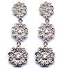 Image 1 : Sterling Silver-CZ Post Earring